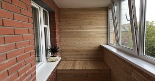 Отделка, остекление, утепление балконов в лесном от 208 руб. м/2.