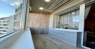 Обшивка лоджии Лесной цена от 208 руб. м/2.