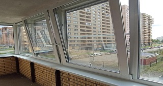 Остекление балкона Лесной цена от 9843 руб. м/п. за 50 часов