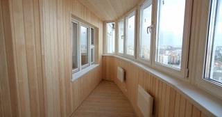 Отделка, остекление, утепление балконов в лесном от 208 руб. м/2.